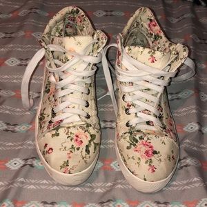Flower High Tops